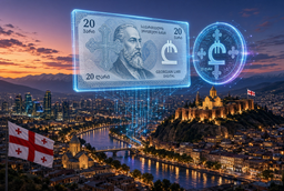 National Bank of Georgia to Receive Exclusive Right to Issue Digital Lari