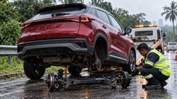 Chery retira 8878 crossovers Omoda 5 en Malasia tras el desprendimiento del eje trasero
