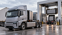 CATL Unveils Dual-Battery System for Electric Trucks with Five-Minute Swap