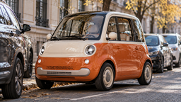Четырёхместный электромобиль Fiat Multiplina столкнулся с проблемой лишнего веса