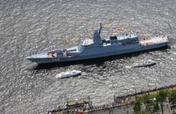 Российский Военно-морской флот пополнился ракетным корветом «Меркурий» 