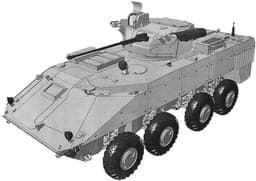 Изображение нового российского колесного бронетранспортера появились в Сети. У него могут быть два типа модуля: обитаемый и необитаемый