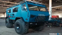 Северный «Варяг» – в Красноярске собрали новый снегоболотоход для Крайнего Севера