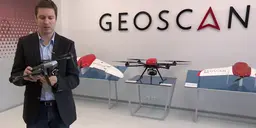 Quadcopter "Geoskan 801" with a 14-fold zoom sent to mass production