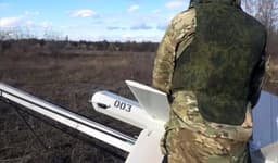 Новый российский военный беспилотник с катапультой проходит испытания «в поле»