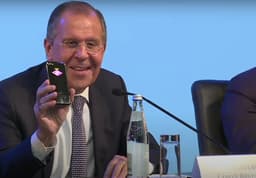 Spy - Get Out: Diplomat Lavrov Rejects iPhone