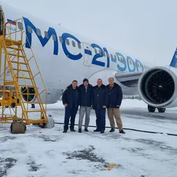 Импортозамещенный самолет МС-21 сможет приземляться в условиях нулевой видимости