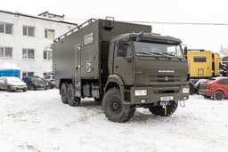 Комфорт на бездорожье ценой в 27 млн рублей: КамАЗ превратили в автодом премиум-класса