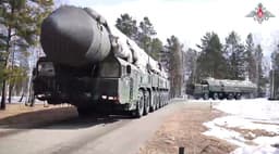 Russia's formidable force: Irkutsk missile troops redeploy Yars missile systems in large-scale exercises