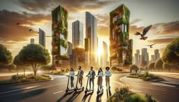 В Москве будут замедлять электросамокаты при поездке вдвоем