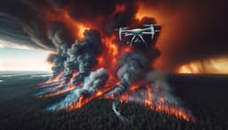 Вооружившись беспилотниками и космическими спутниками: МЧС мониторит пожарную обстановку на майские праздники