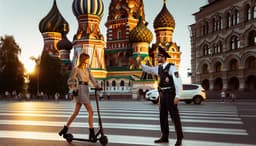 Не развлечение, а транспорт: пользователи аренды самокатов в Москве получили более 50 тысяч штрафов