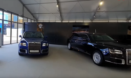 Aurus показал на ПМЭФ новые модификации премиальных автомобилей