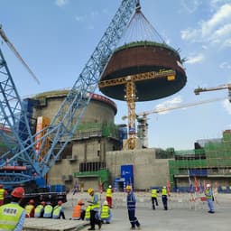 Новый проект России и Китая: Росатом установил купол на здание реактора АЭС «Сюйдапу»