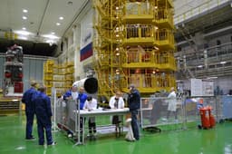 На Байконуре расконсервировали «Союз МС-26» — фото