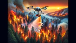 Обнаружат пожары в лесах: в Москве разработали систему выявления возгораний при помощи беспилотников и зарядных башен 