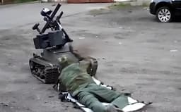 Российские военнослужащие начали использовать боевых роботов на передовой 