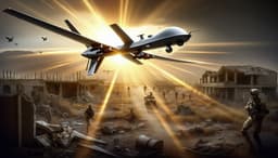 Скорость — до 500 км/ч: передовой дрон-камикадзе с прямым крылом появился у ВС России