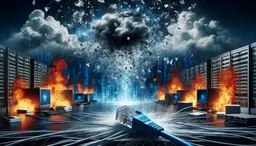 Упал, отжался!: Новый масштабный сбой в Рунете затронул работу Сбера, Росбанка, ВКонтакте и МТС