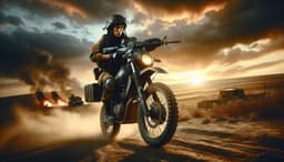 Железный конь переедет врага: для бойцов ВС России разработали электромотоциклы