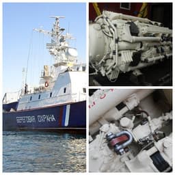 KMZ отремонтировал двигатели М520 сторожевых кораблей российских пограничников