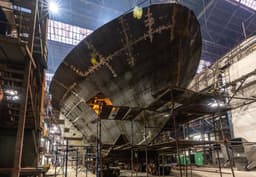 Готовность — более 56%: специалисты завода «Красное Сормово» строят круизный лайнер «Карелия»