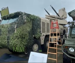 Появились первые кадры модернизированного ЗРПК «Панцирь-С» с новейшими ракетами для борьбы с БПЛА