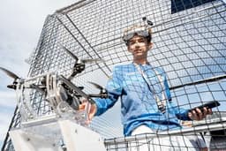 Необычный дронобол: компания «КоптерЛаб» получила патент на БПЛА в «клетке»