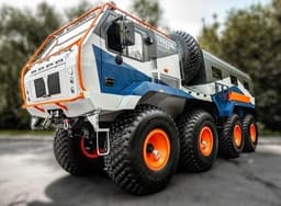 Не имеет аналогов в мире: «Трэкол» показал вездеход АРКТИКА  на форуме «Армия-2024».