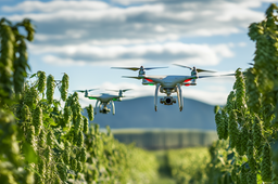 Минсельхоз проведет испытания БПЛА для обработки хмелеводческих плантаций в 2025 году