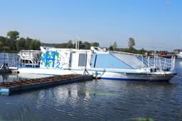 В Татарстане спустили на воду судно, работающее на водородном топливе