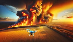 Потушит пожар быстрее пожарных: в Томске создали беспилотник для точечной борьбы с возгораниями