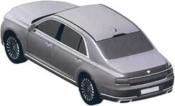 В России запатентовали внешность нового Aurus Senat