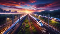 В Минтрансе назвали сроки постройки первого участка ВСМ Москва-Петербург