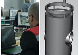 KMZ разработал новый метод производства поршней судового дизельного двигателя