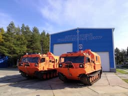 Курганмашзавод показал видео с новыми гусеничными вездеходами ТМ-140 для Арктики