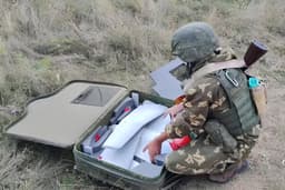 Российское беспилотное «летающее крыло» из фанеры и пенопласта вооружили ракетами