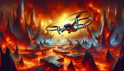 Продолжат работать даже в аду: двигатели «Росэлектроники» для FPV-дронов теперь выдержат 200 градусов жары