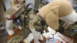 На «Воин Экспо 2024» представили российские противоосколочные жилеты для служебных собак