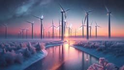 В Новосибирске разработана система удаления наледи с ветрогенераторов без их остановки