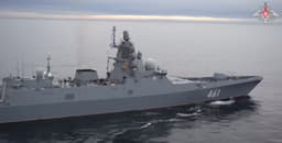 «Калибр» бьет точно в цель: фрегат «Адмирал флота Касатонов» ракетой уничтожил цель в Баренцевом море