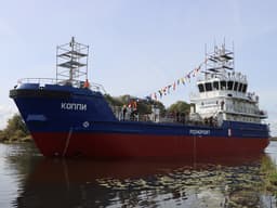 Новый российский сборщик нефтесодержащих вод «Коппи» вышел на ходовые испытания