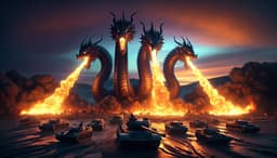 Огнем сожгу, пеплом развею: после российского «Змея Горыныча» от противника останутся лишь горящие головешки