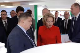 Повторное использование ядерного топлива: Матвиенко представили проект энергоблока БН-1200М