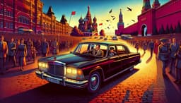 В Дубае выставили на продажу советский лимузин ЗИЛ: на машине возили Горбачёва