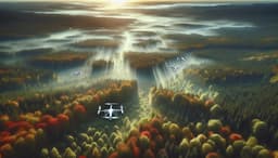 В Крыму запустят дроны для предупреждения лесных пожаров