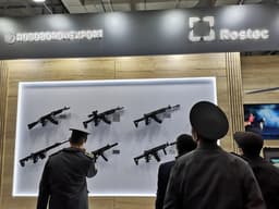 Small arms, optics, "NABAT" complex: what Rosoboronexport shows at the exhibition in Uzbekistan