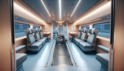 Russian Railways Showcased a New Compartment Car for Passengers with Limited Mobility