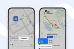 Карта тёплых остановок появилась в Яндекс Картах