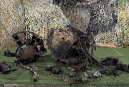 Опубликованы уникальные кадры фрагментов новейшей российской ракеты «Орешник»